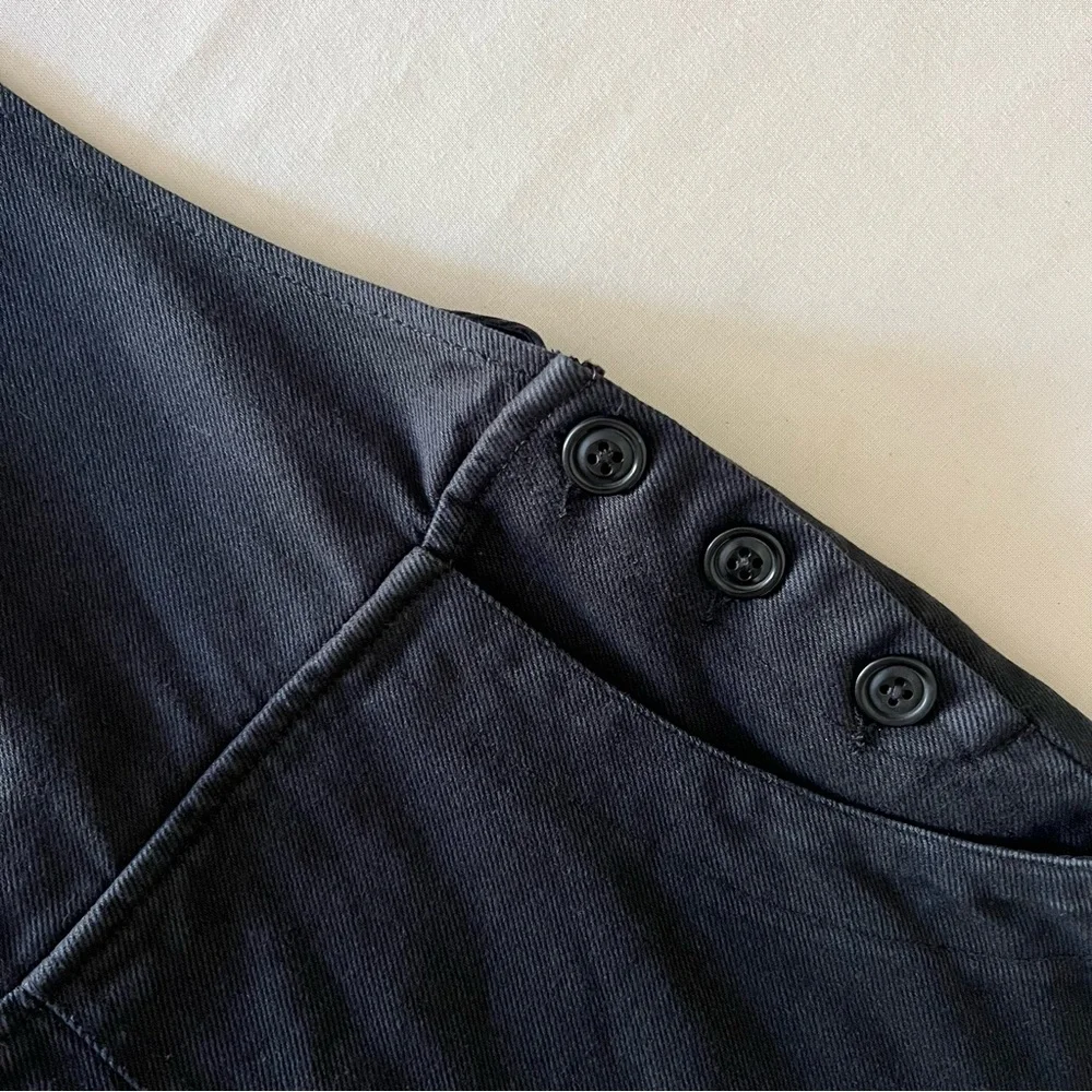 Alex Mill Ollie Overall in Recycled Denim Black - Picture 8 of 16